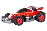Carrera RC First Racer mit Controller I Ferngesteuertes Auto ab 3 Jahren für drinnen & draußen I Mini Spielzeugauto mit echtem Sound zum Mitnehmen + Controller I Spielzeug für Kinder & Erwachsene