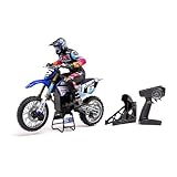 Losi RC Promoto-MX 1/4 Motorcycle RTR (Battery and Charger Not Included), ClubMX, LOS06000T2, Blue
