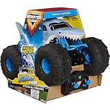 Monster Jam Megalodon Storm, ferngesteuertes Amphibienfahrzeug in Hai-Optik für Land und Wasser, Maßstab 1:15 - kinderleichte Bedienung, geeignet für Monster Jam Fans ab 4 Jahren