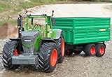 RC Traktor FENDT 1050 + Anhänger in XL Länge 74cm Ferngesteuert