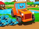 Glücklich Traktor